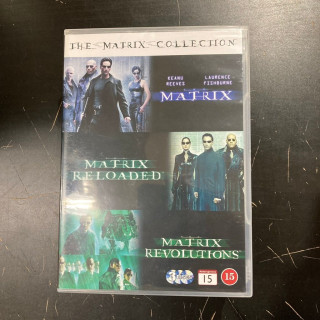 Matrix Collection 3DVD (VG+/M-) -toiminta/sci-fi-